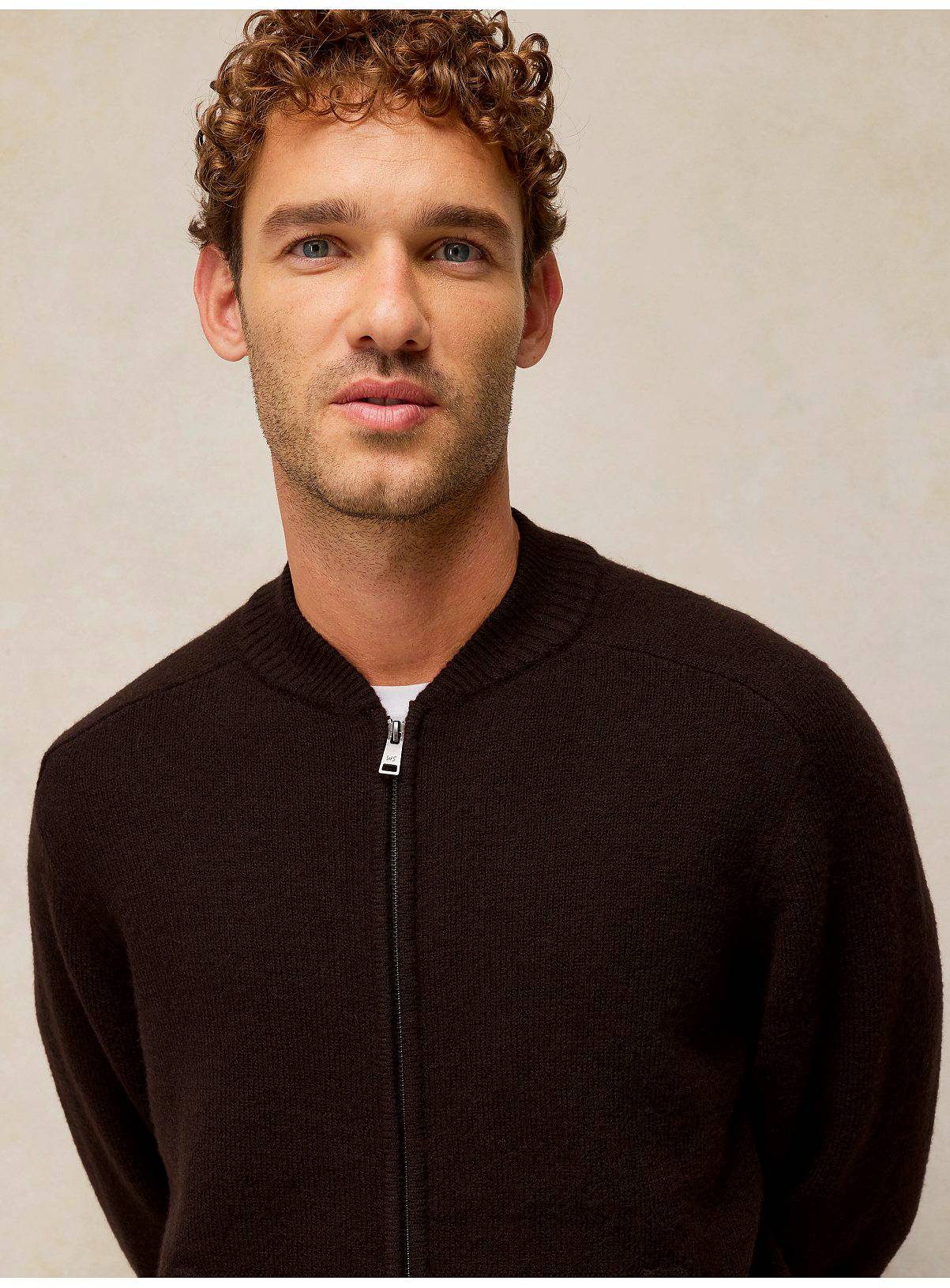 WHITE STUFF Bexley Bomber Zip Cardigan M - Image 3